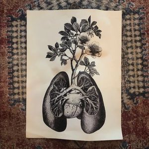 Urban outfitters wall art print